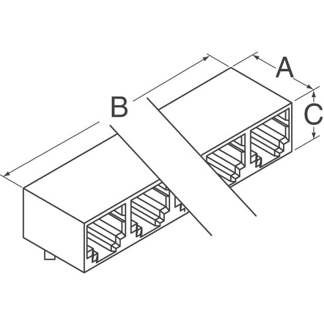 SS-668804S-A-PG4-AC Stewart Connector  Conectores modulares